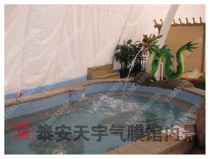 泰安天宇娱乐城气膜馆内景