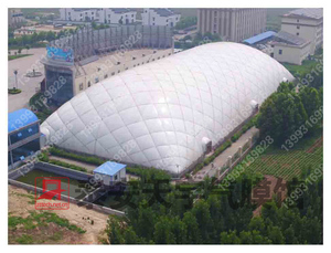 泰安天宇娱乐城气膜鸟瞰